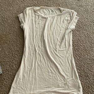 Cream colored T-shirt, never worn